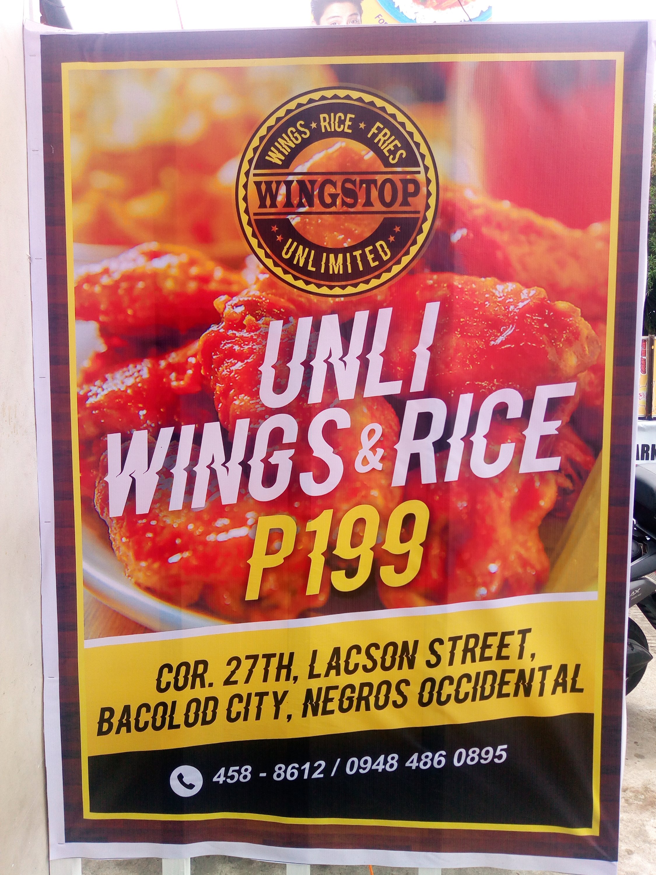Wingstop unlimited: Eat all you can wings, fries and rice. β The ...